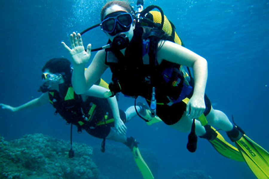 Vacanţe cu scuba diving